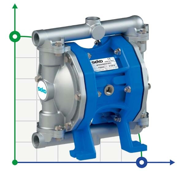 Seko Duotek AF50 ALU pneumatic diaphragm pump