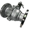 PN16 DN80 Кульовий кран з нержавіючої сталі AISI 316, Seat PTFE