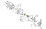 Механическое уплотнение для MB 150/155/160/180, Viton