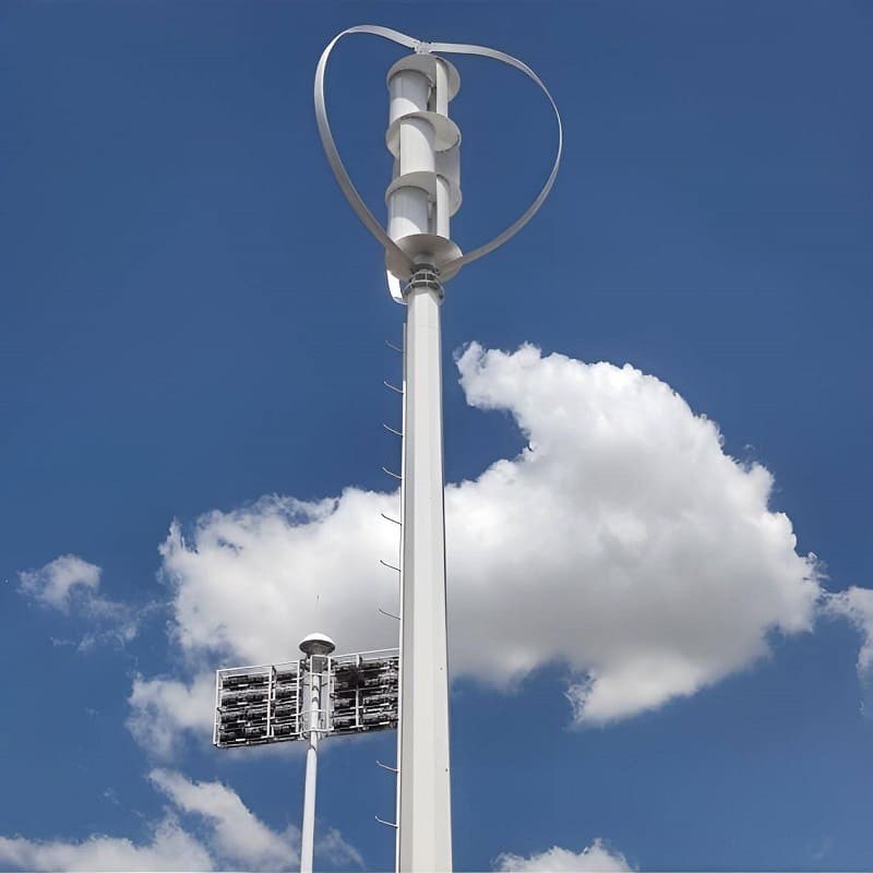Q-type wind turbine RX-QV5K 5 kW vertical