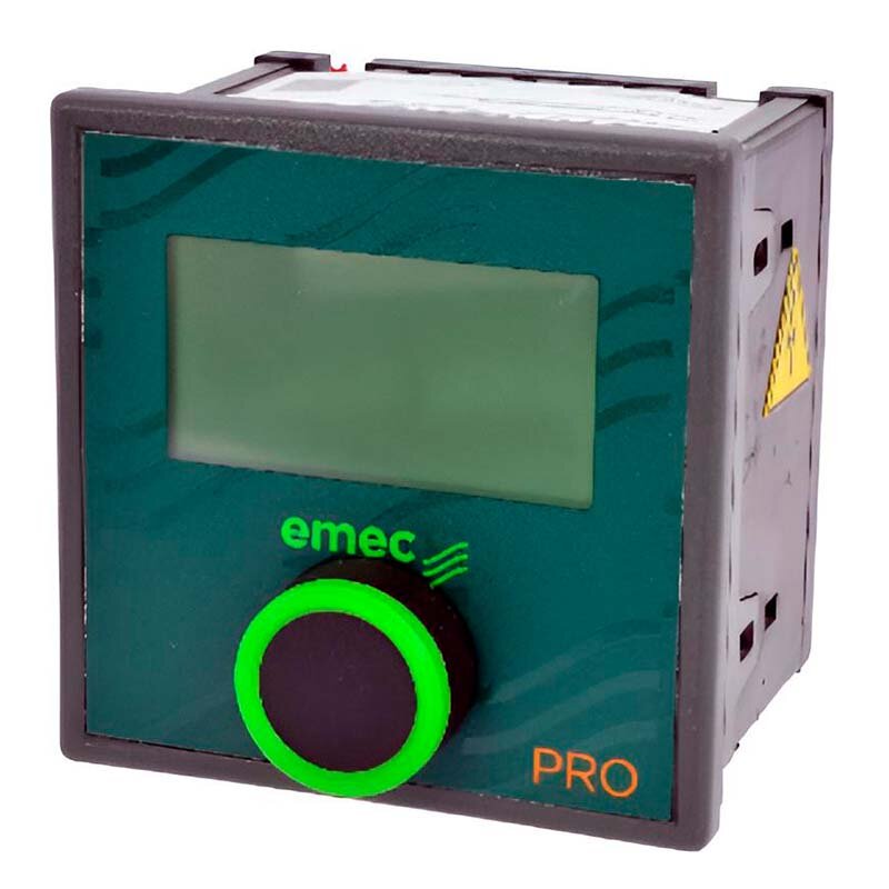 Controlador EMEC JA PRO para montaje en rack de una sola pantalla (96x96)