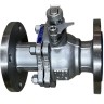 PN16 DN65 Válvula de bola de acero inoxidable AISI 316, Asiento:PTFE