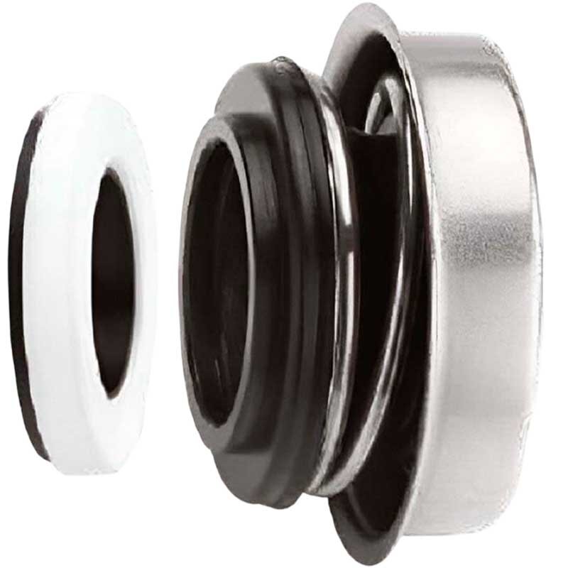 Торцевий сальник мотопомпи R-6A 16 мм типу AESSEAL B03, B03U, ROTEN 68, FLOWSERVE 170 в матеріалах SIC/SIC, NBR, 304