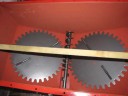Feeding hopper for chips with a volume of 2.0 cubic meters