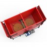 Feeding hopper for chips with a volume of 2.0 cubic meters