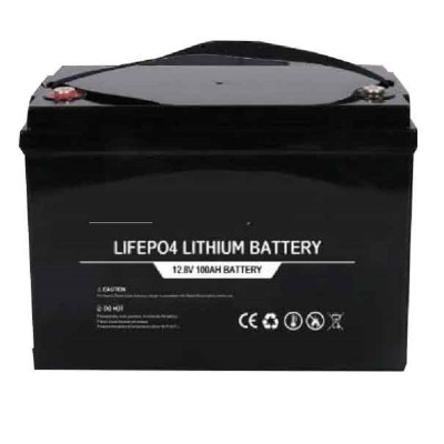Batterie CL-12.8V 100Ah, LiFePO4, LFP ABS Coque sur pied