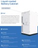 Flüssigkeitsgekühlter Batterieschrank ECO B372LS LiFePO4