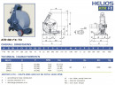 Pompe péristaltique (à tuyau) pour chimie FLUIMAC HELIOS ATR 80 FX 26422 l/h, 11 kW, 48,4 tr/min