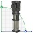 Вертикальный многоступенчатый насос GRUNDFOS CRI 10-22 A-P-T-E-HQQE 96549373
