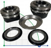 Механическое уплотнение насоса FLYGT R-FL.XA 25, L, TC/TC, VITON, 304