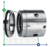 Уплотнение торцевое механическое R-JB104 75, TC/TC, VITON, 304, T5С