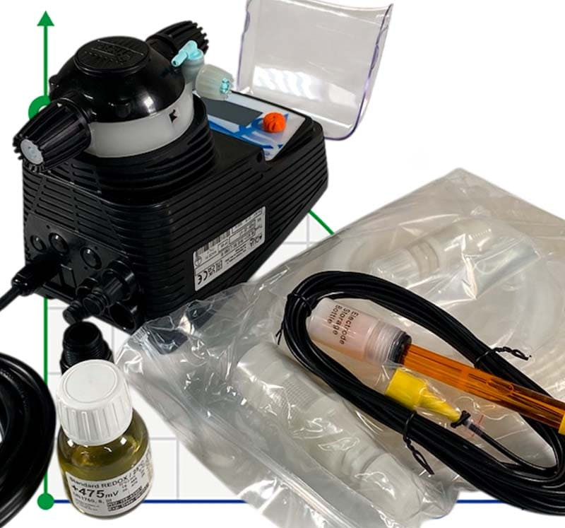 Pompa dozująca elektromagnetyczna PDE HC151+ PH-RX M60 C/RX PROBE, 1-10 l/h, 7-1 bar