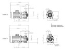 Насос з магнітною муфтою DM 06 PP, VITON, 0,37 кВт