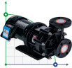 Насос з магнітною муфтою QHX-F-251CSE-5V38AFAA, PPH, 123L/min, 21.6m, 0,75kW, 380V