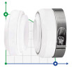 Mechanical Seal for shaft R-10T 2.7/8, SIC/SIC, PTFE, 304, V