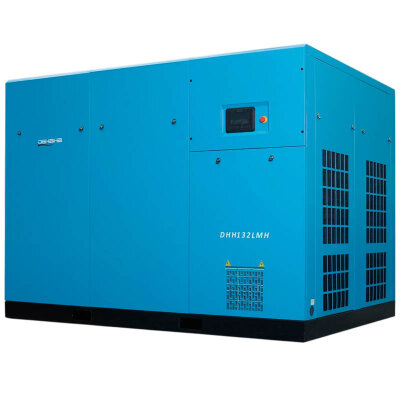 Гвинтовий повітряний компресор низького тиску PM VSD серії LM, LMH з подачею повітря 5,3-55,3 м3/хв, потужністю 22-200 кВт, тиском 0,2-0,5 МПа