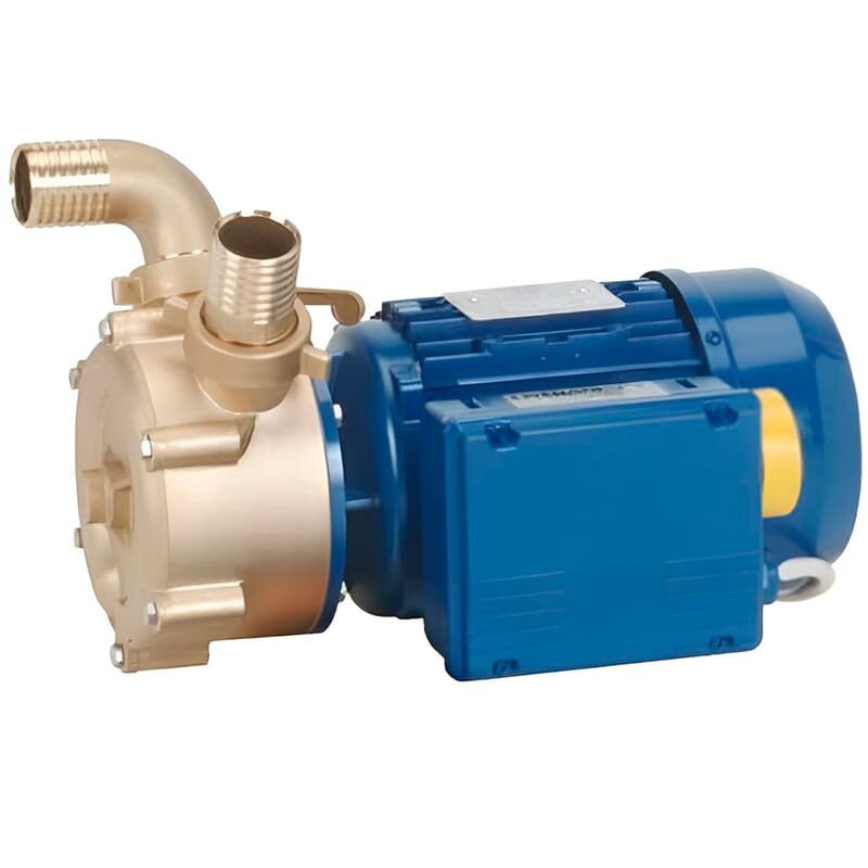 Рідинно-кільцевий вихровий насос для морського сектору LIVERANI EP 40 +BY-PASS, 120 л/хв, TF/I 1,1 кВт, 1400 об/хв, 380В, бронза