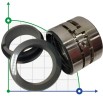 Торцевое уплотнение R-M010D 90, CAR/SIC/CAR/SIC, EPDM, 304 аналог Anga VD, AESSEAL M010D, Roten 822 842 844, Burgmann M74-D, LIDERING LMS10D