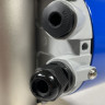 DN65 Расходомер из нержавеющей стали ротаметр KLZZ PN6 (liquid alcohol mixture C2H5OH 25%), 1..10 m3/h, 4-20mA, Ex