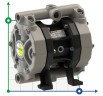 Pompe pneumatique à membrane PHOENIX P55 PP NBR, 55 l/min pour coagulant
