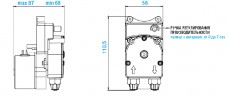 Перистальтичний насос F-T 3301 230V