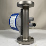 DN25 Расходомер ротаметр из нержавеющей стали KLZZ PN16 (liquid Alcohol mixture C2H5OH 96%), 250-2500 l/h, 4-20mA, Ex
