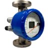 DN25 caudalímetro rotámetro de acero inoxidable KLZZ PN16 (líquido Mezcla de alcohol C2H5OH 96%), 250-2500 l/h, 4-20mA, Ex