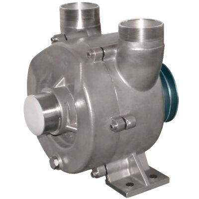 Вихревой насос для перекачки вина, пива, сусла LIVERANI NAUTIC 80 Inox, 900 л/мин, AISI 316, без двигателя