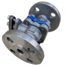 PN16 DN15 Válvula de bola de acero inoxidable AISI 316, asiento PTFE