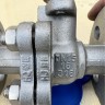 PN16 DN15 Válvula de bola de acero inoxidable AISI 316, asiento PTFE