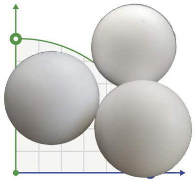 250-02-60 Zawór kulowy z teflonu, PTFE