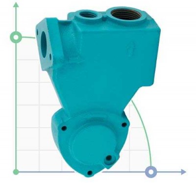 Корпус насосної частини для 775124 Aquatica, 775124007