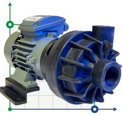 Насос хімічний, кислотостійкий DiaPump PA-6300 (0,37кВт)
