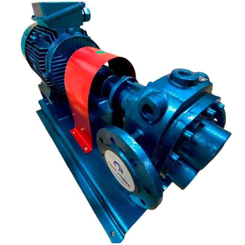 Zahnradpumpe für zähflüssige Produkte EMSE EDP 1100, DN150, 100 m3/h, 3 bar (30 Meter), 22 kW, 1000 U/min, Gussgehäuse