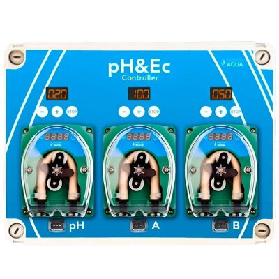 Гідропоніка, гідропонна система для контролю pH&EC Controller