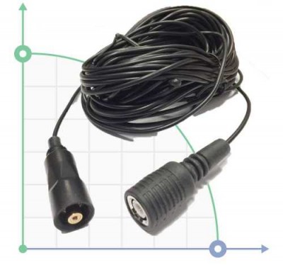 Cable coaxial para electrodos 5 m