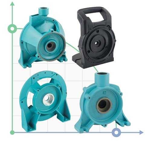 Shield-leg front for surface pumps 775253010
