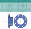 Einstufige Freischwingerpumpe ENP 100-200, 255/53, 55 kW, 2900 U/min ohne Motor