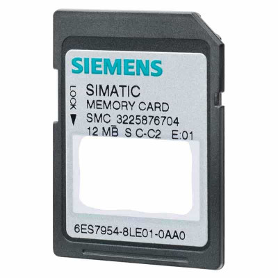 6ES7954-8LE04-0AA0 memory card S7-1x00 CPU/SINAMICS, 3, 3V Flash 12 MB