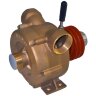 Flüssigkeitsringpumpe zum Entleeren von Bilgen, LIVERANI NAUTIC 70 F, 500 l/min, Bronze, mit Handkupplung, ohne Motor