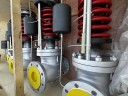 Zawór redukcyjny DN100, korpus WCB, wlot ciśnienia 5 bar, wylot 3 bar, para, 1700 kg/h