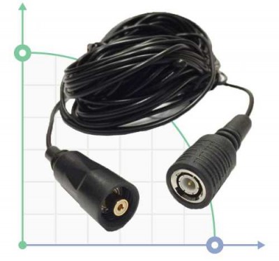Cable coaxial para electrodos 9 m
