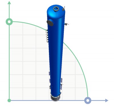 Колона очищення спирту 1600