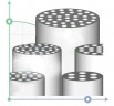 Ultrafiltration ceramic membrane CRM2507-100nm