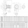Bomba de acero inoxidable NX32/300 (160), 2,2 kW, 20 m3/h, 37 m, 380 V/T, AISI 304 (EBARA 3M 32-160/2.2)