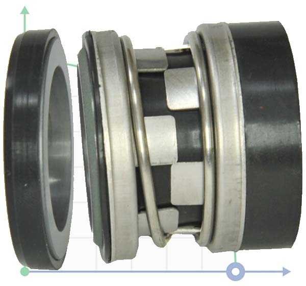 Торцевое уплотнение к насосу R-2100К 32, CAR/SIC, EPDM, 304