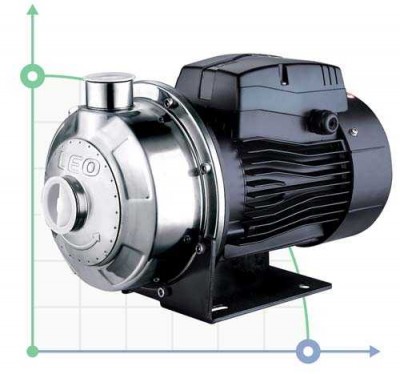 Насос центробежный 0.75кВт Hmax 16.8м Qmax 300л/мин (нерж) LEO 3.0 (775519)