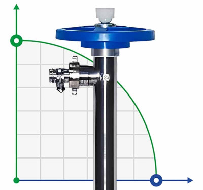 Tuyau de pompe 1200 mm, SS (2241 0120)