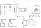 Bomba de aceite caliente BTKF-K 100-160 (1500) sin motor