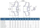 Pumping unit for pumping out dirty water CM150-125-315/6 with electric motor AIR160 M6 (15/1000)